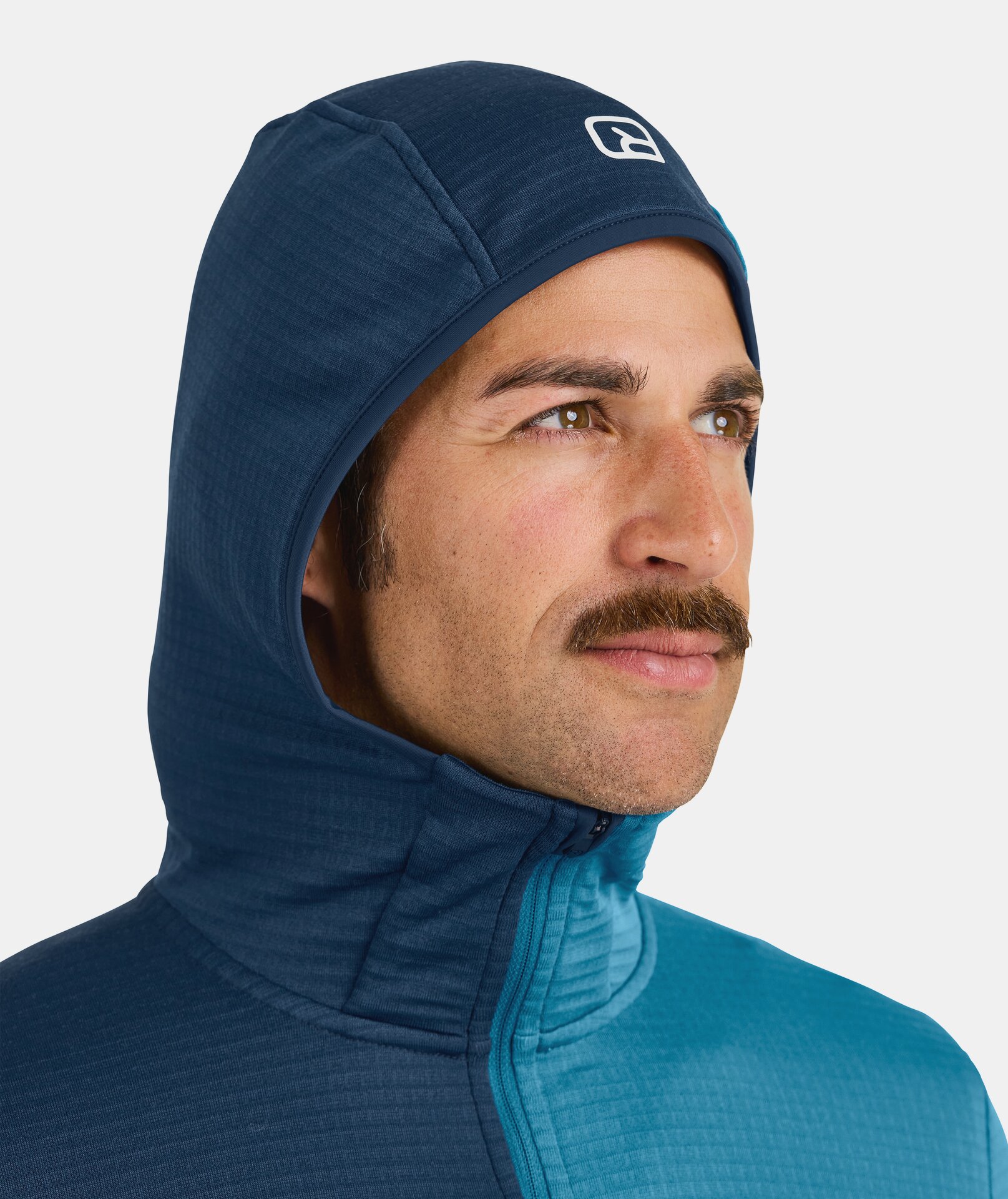 ORTOVOX FLEECE LIGHT GRID ZN HOODY M | Pullover | ORTOVOX